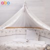 ABO Σετ Προίκας 9 Τεμαχίων Moon Grey